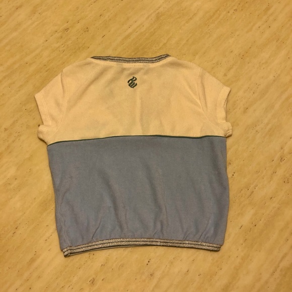 New Rocawear Colour Blocked V-Neck Towel Tee S - Picture 4 of 6